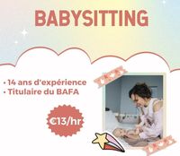 Baby-sitting, aide au devoirs, méange 0 97160 Le moule