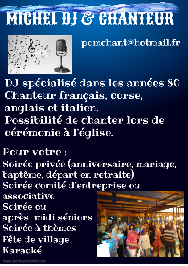 Michel chanteur et DJ 0 83000 Toulon