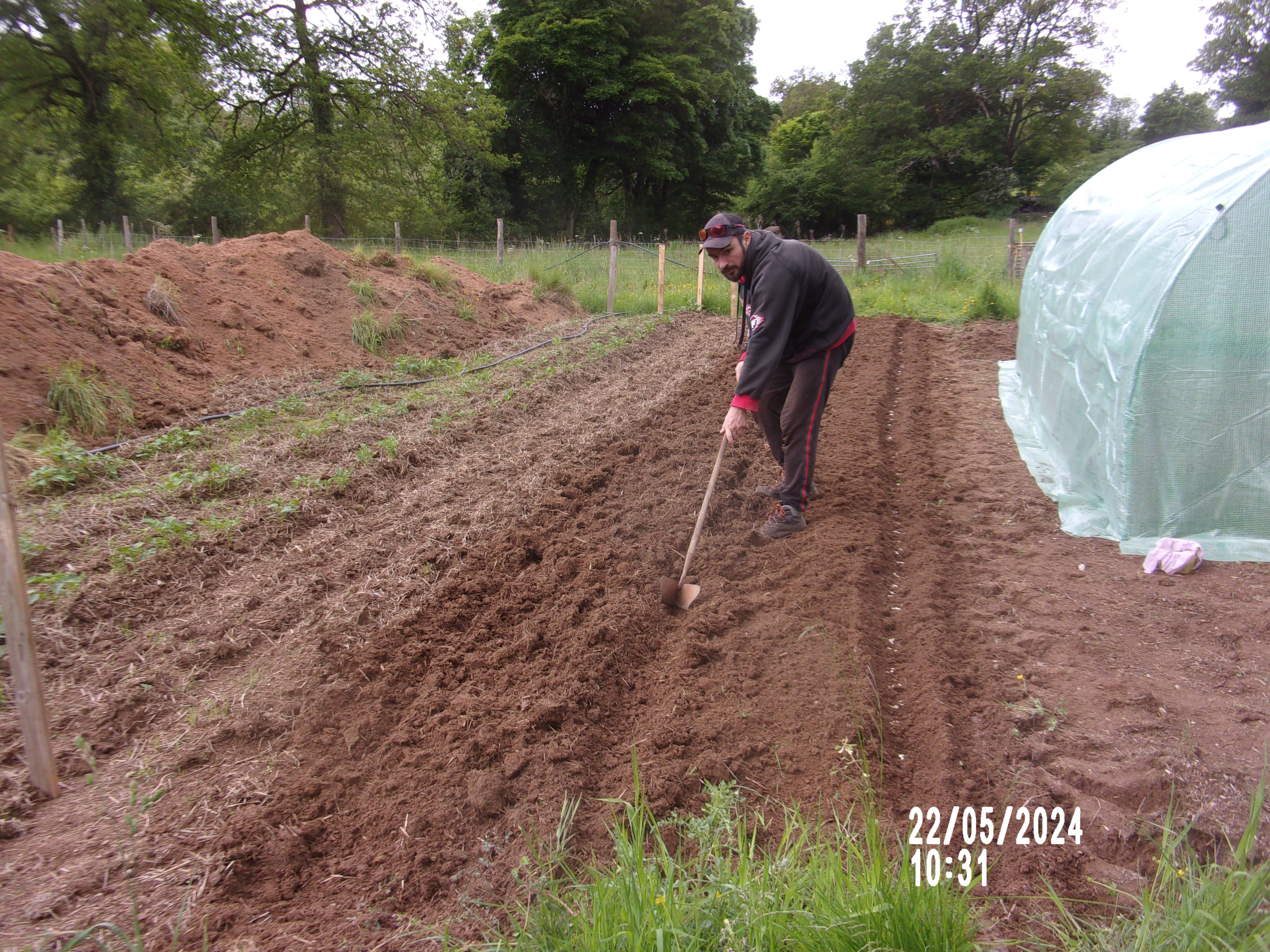 Pr&eacute;paration Installation  agricole dans une micro ferme. 0 63700 Saint-�loy-les-mines