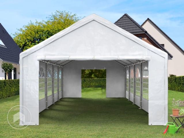 Tente Barnum blanc 5x10 0 13440 Cabannes