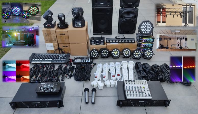 Pour soir&eacute;e familiale, sono, jeux de lumi&egrave;re (bien lire 50 17300 Rochefort