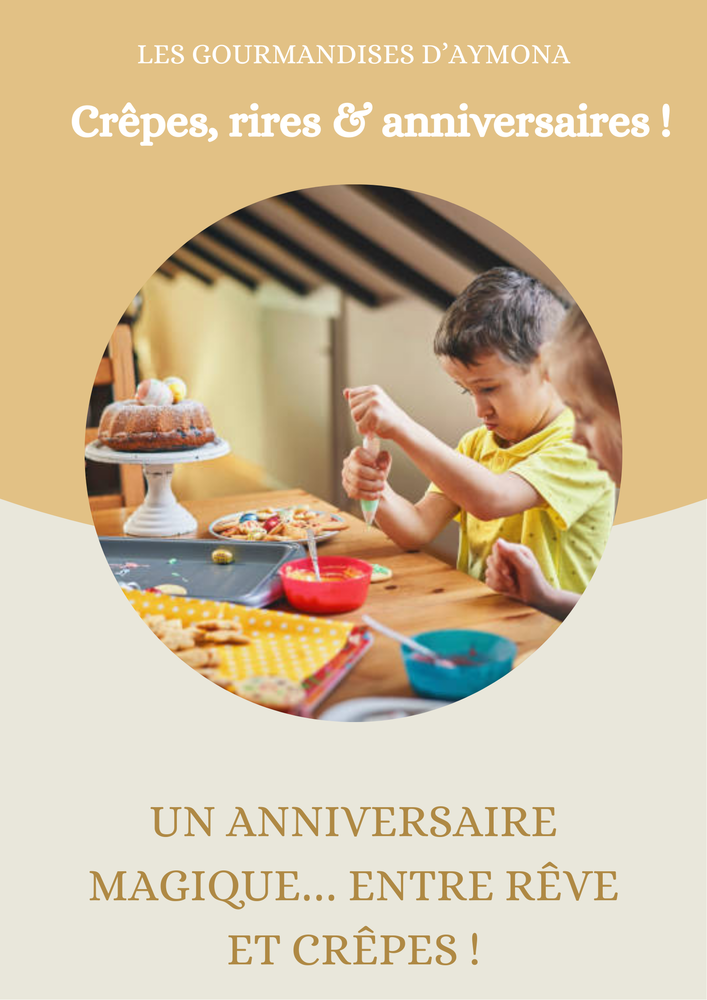 Animation anniversaire cr&ecirc;pes pour enfants &agrave; domicile 0 62210 Avion