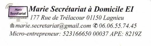 Aide administrative 0 01150 Lagnieu