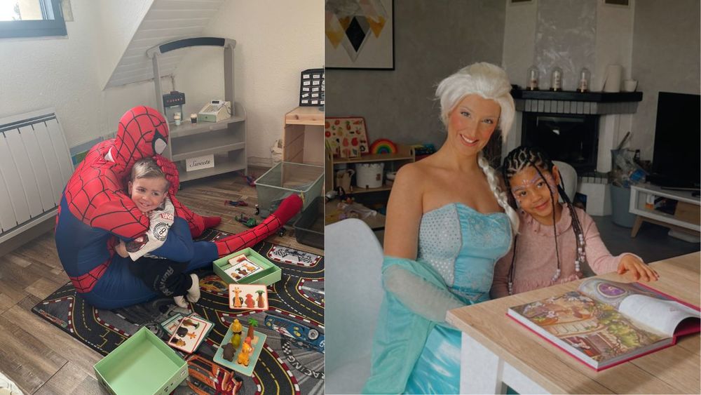 Princesses et super-h&eacute;ros &agrave; domicile! 0 92200 Neuilly-sur-seine