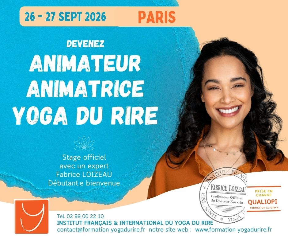Animateur-trice de yoga du rire &agrave; Paris 0 75001 Paris
