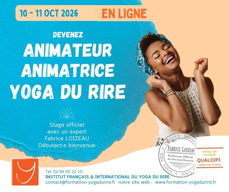 Animateur-trice de yoga du rire en ligne 0 35000 Rennes