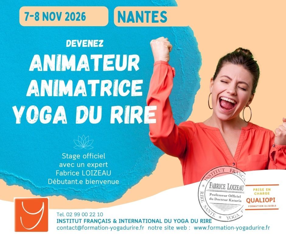 Animateur-trice de yoga du rire &agrave; Nantes 0 44000 Nantes