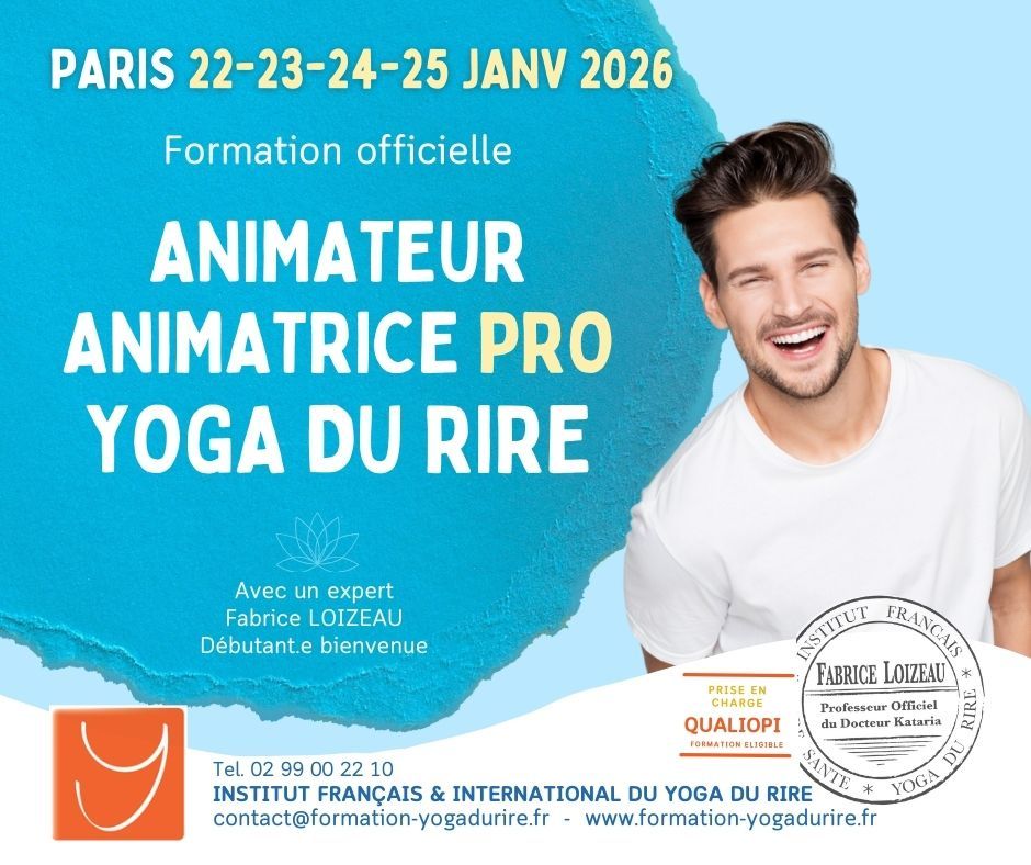 Animateur-trice PRO yoga du rire &agrave; Paris 0 75001 Paris