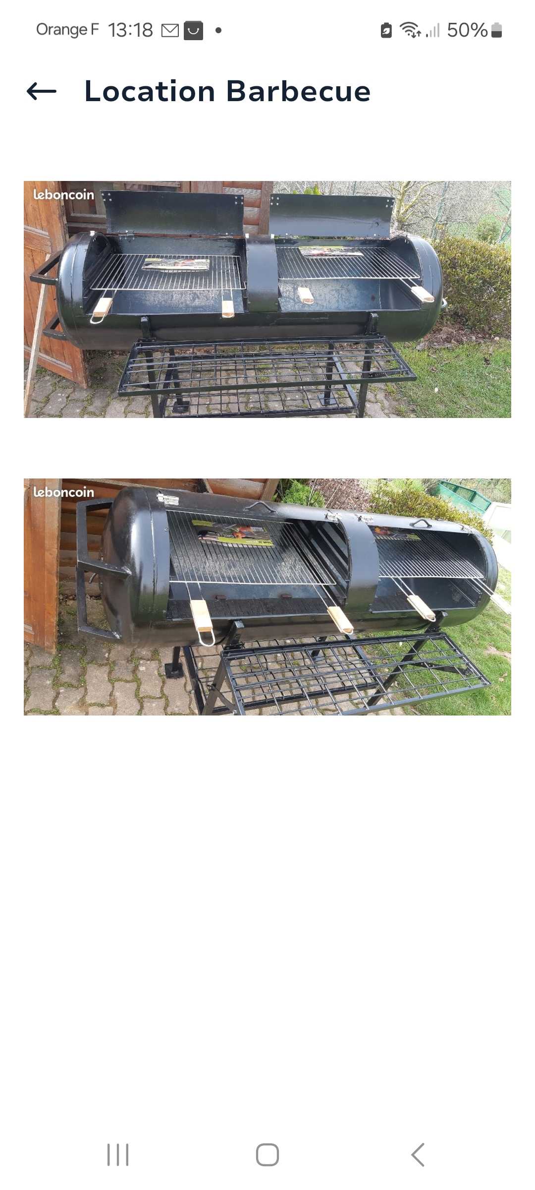 Barbecue. Grand mod&egrave;le 0 35250 Chevaign�