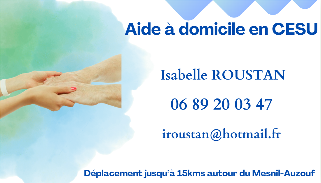 Aide &agrave; domicile / Auxiliaire de vie 0 14260 Le mesnil-auzouf