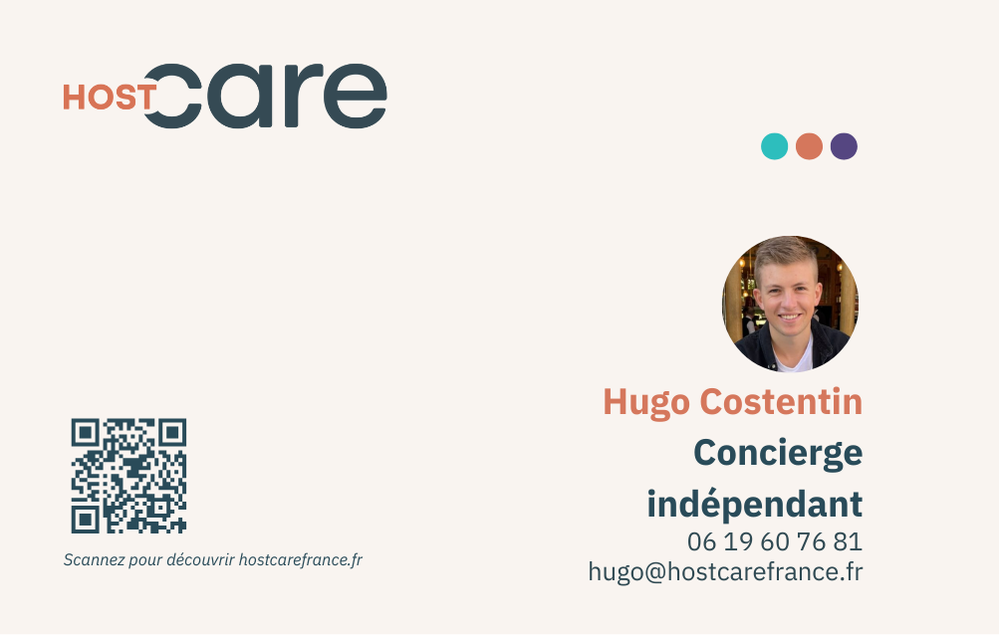 Hugo Costentin - concierge Hostcare 0 33120 Arcachon