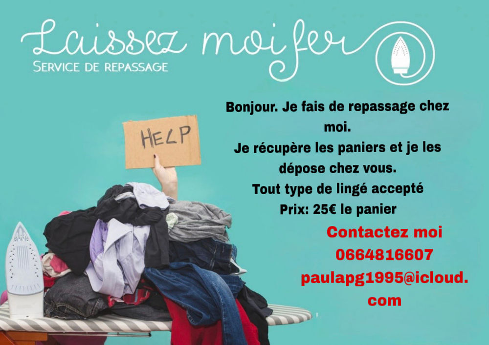 Service de repassage 0 94480 Ablon-sur-seine