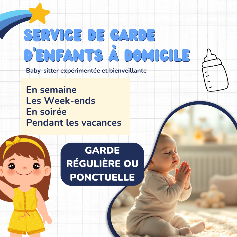 Baby-sitting ponctuel ou r&eacute;gulier 0  (20290)