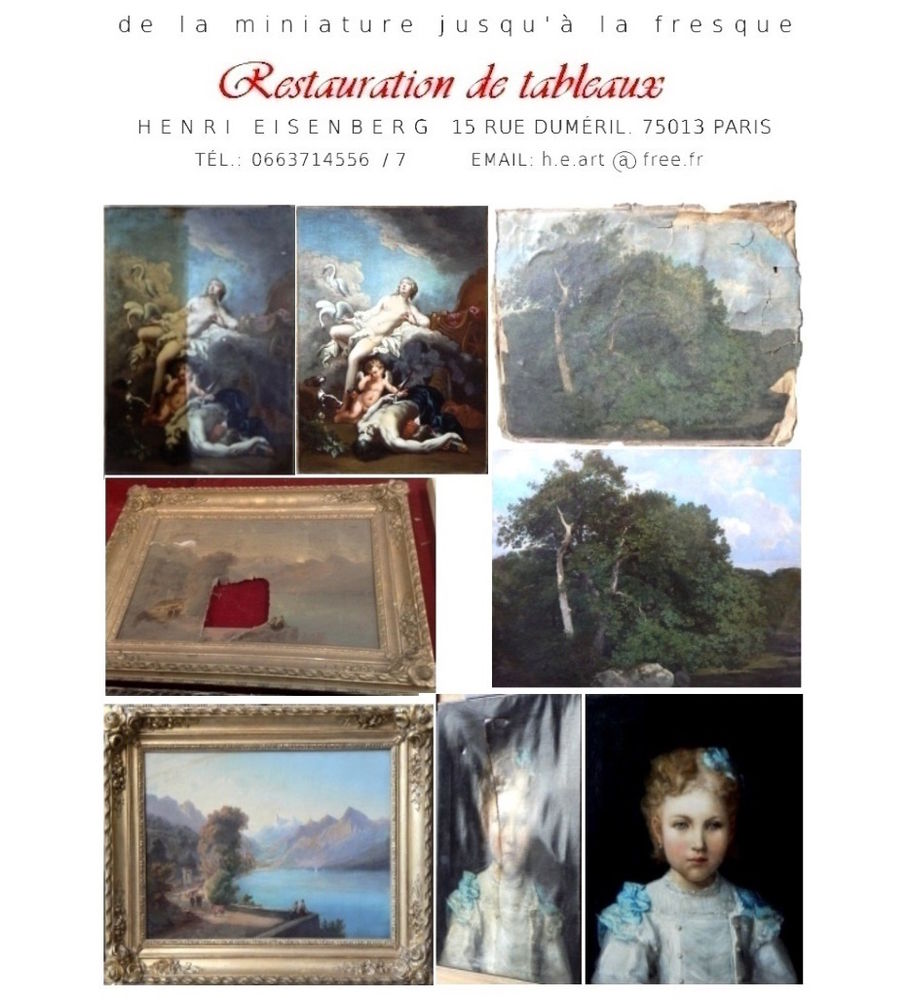 Restauration de tableaux 0 75013 Paris