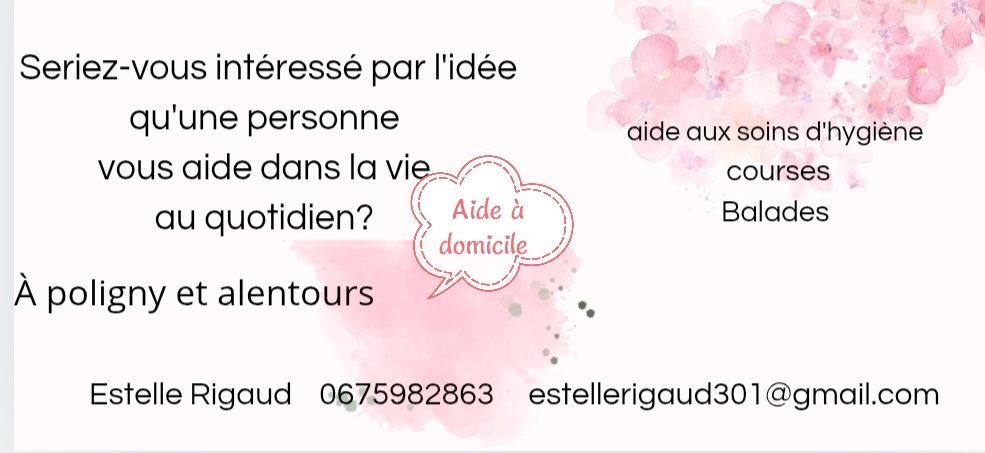 Aide &agrave; domicile 0 39800 Poligny