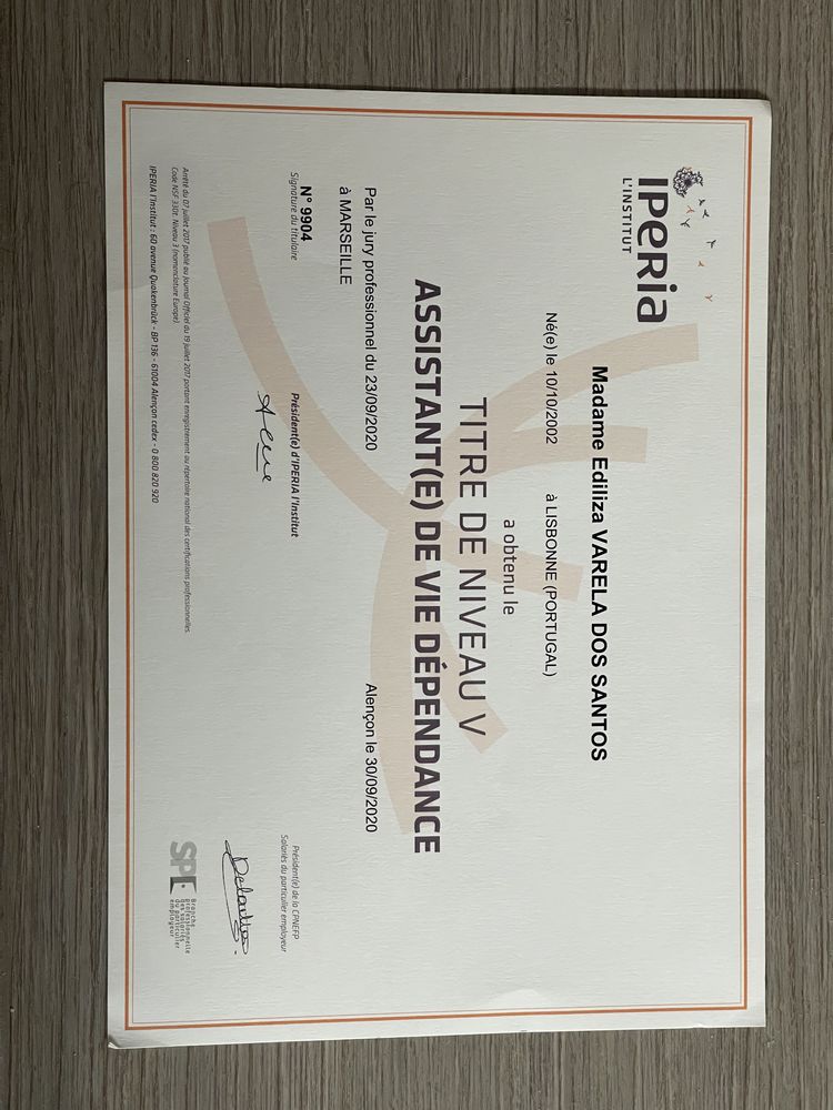 Auxiliaire de vie ? Aide &agrave; domicile CESU (Marseille)
0  (13000)