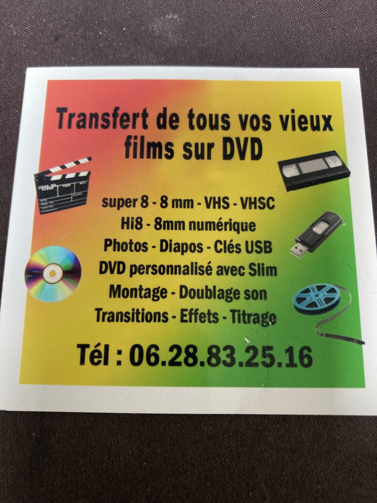 Transfert vid&eacute;o et films bobines 0 93150 Le blanc-mesnil