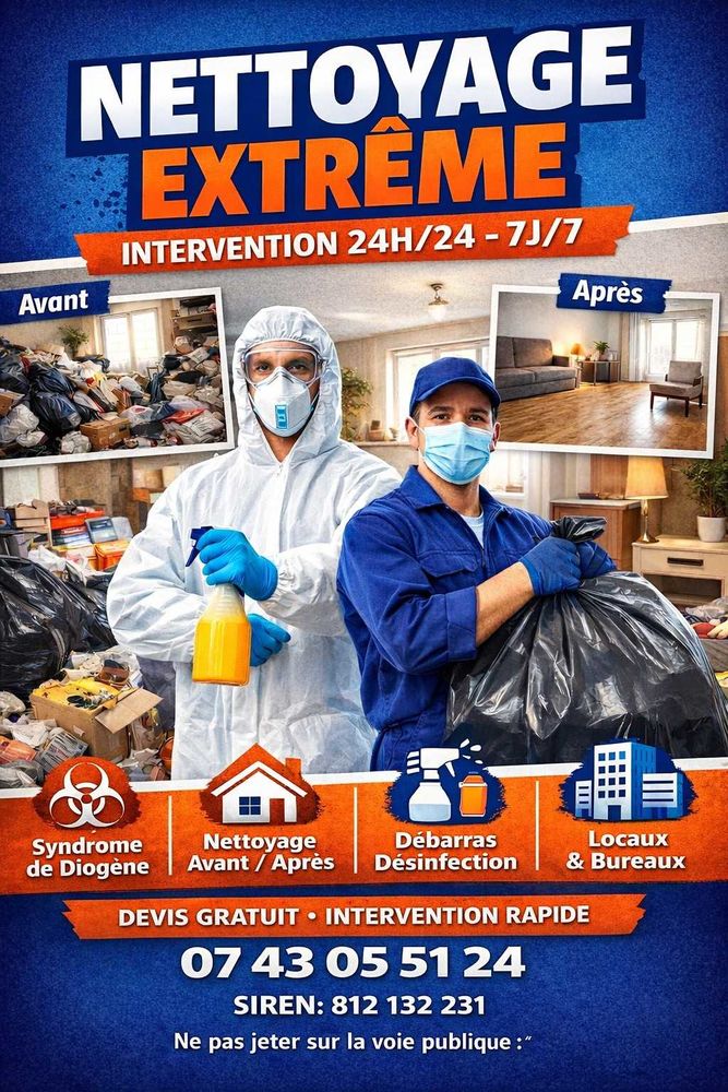 nettoyage de l'extr&ecirc;me 0 58000 Nevers