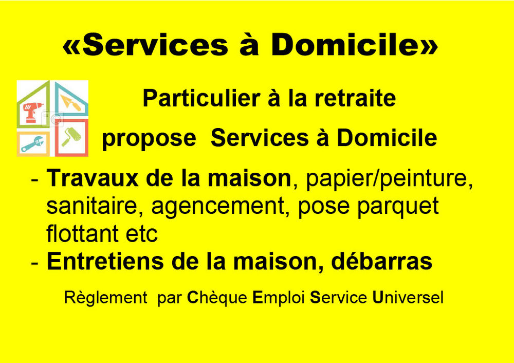 Service &agrave; Domicile 
0 73100 Aix-les-bains