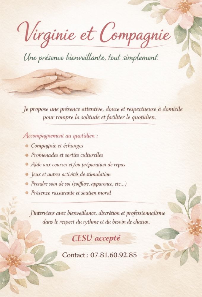 Dame de compagnie 0 67300 Schiltigheim