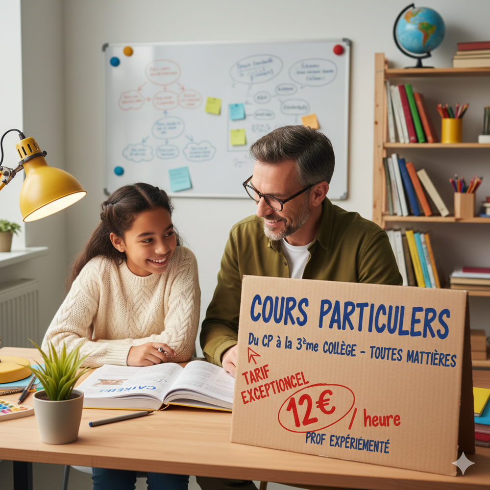 Professeur soutien scolaire toutes mati&egrave;res du CP &agrave; la 3&egrave;me 0 67200 Strasbourg