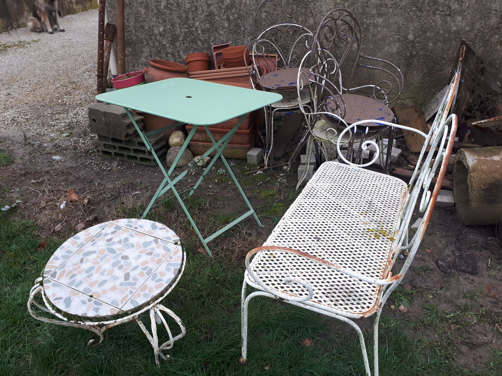 grand mobilier jardin fer forg&eacute; 0 26250 Livron-sur-dr�me