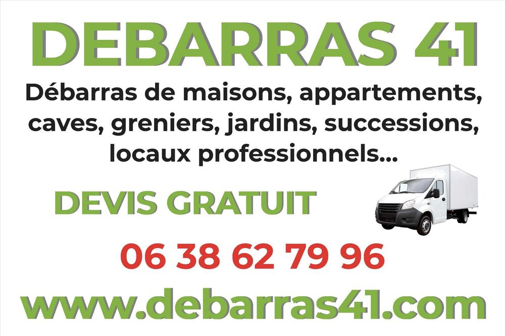 D&eacute;barras de maison, vide maison 41 0 41700 Le controis-en-sologne