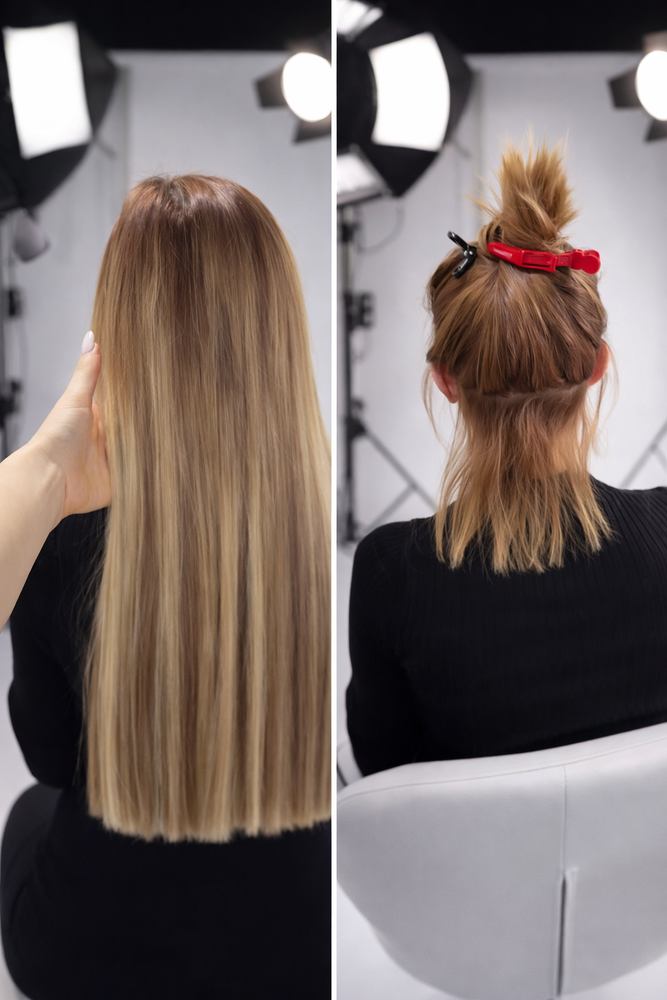 L'afro-allongement des cheveux consiste &agrave; tresser de petites 0 93700 Drancy