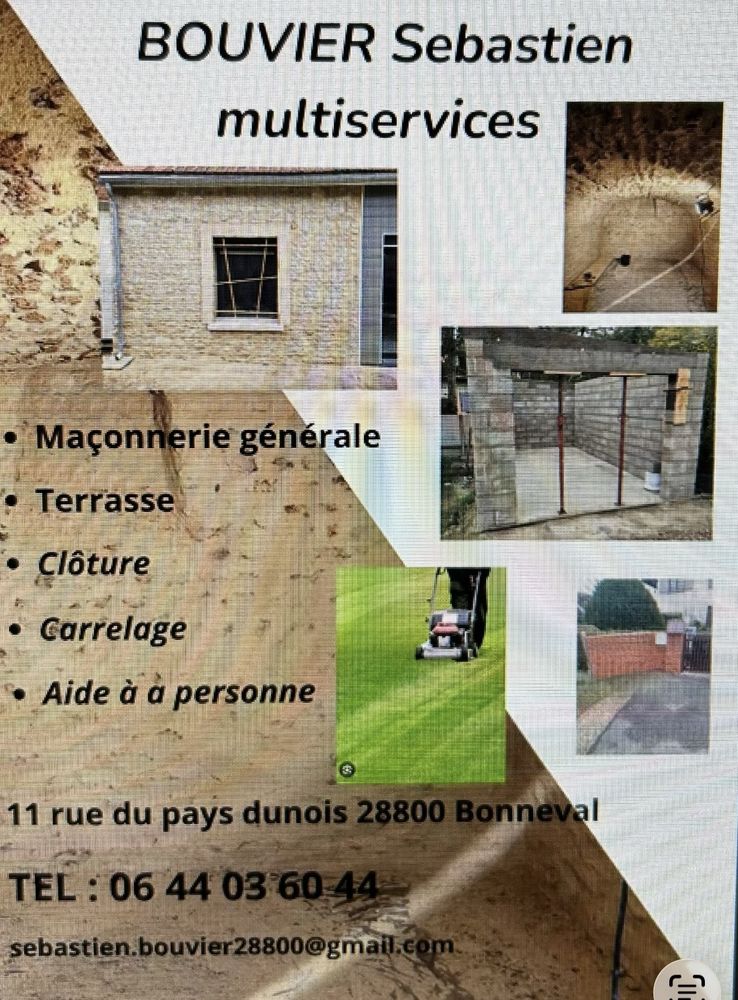 Ma&ccedil;on multiservices  28800 Bonneval