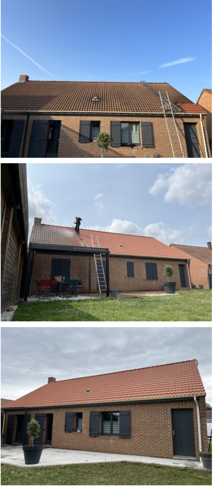 Nettoyage et d&eacute;moussage de toiture 0 62790 Leforest