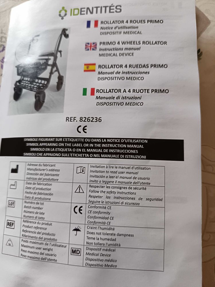 rollator 0 16220 Eymouthiers