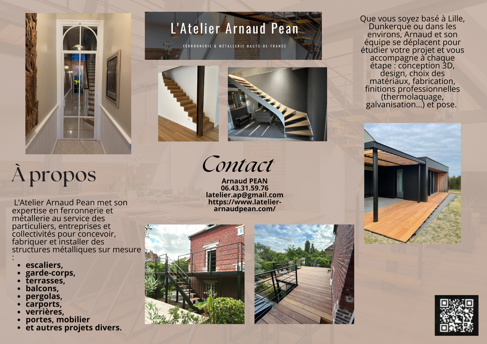 Artisan m&eacute;tal et bois 0 59250 Halluin