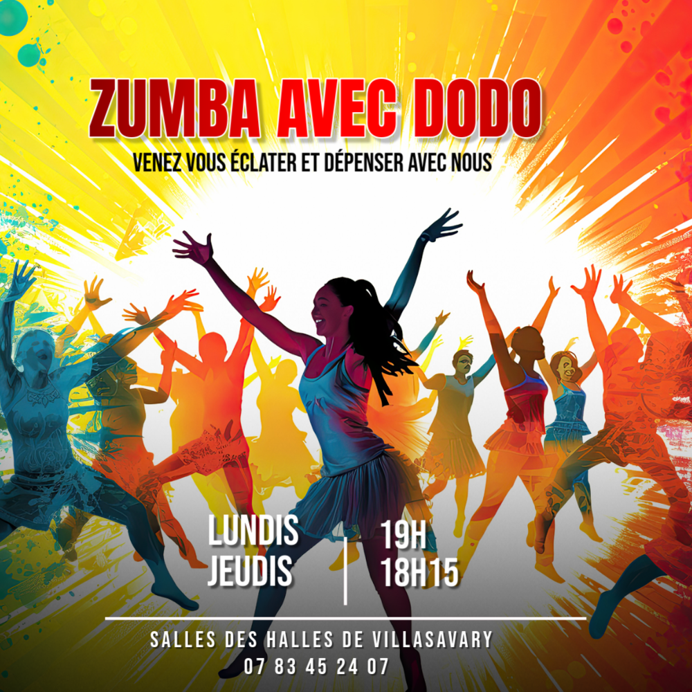 COURS DE ZUMBA A VILLASAVARY
0 11150 Villasavary
