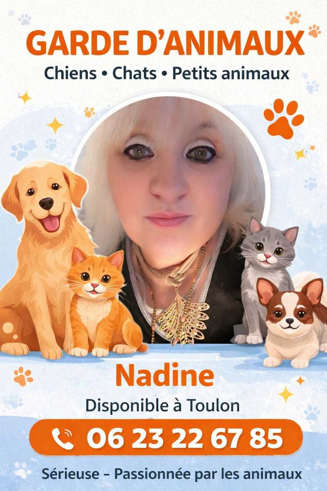 bonjour+je+garde+votre+Animaux+jour+nuit+ainsi+que+votre+propri&eacute;t&eacute; 0 83000 Toulon