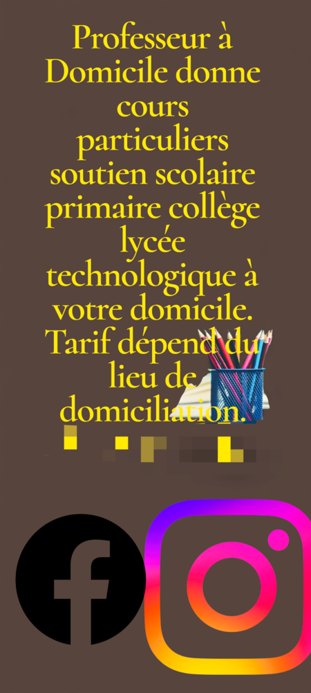 Professeur &agrave; Domicile effectue soutien scolaire 0 69700 Givors