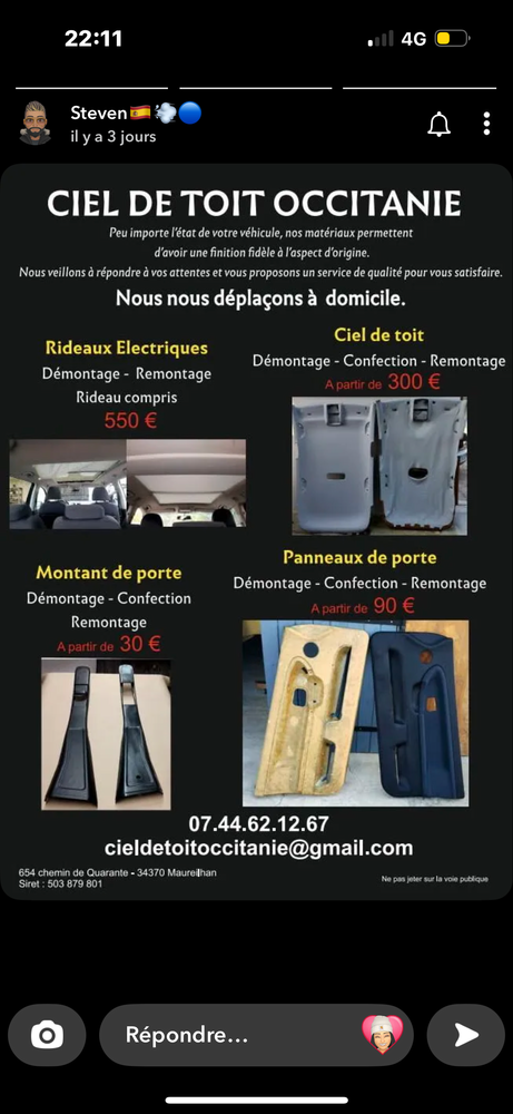 Ciel de toit 0 34370 Maureilhan