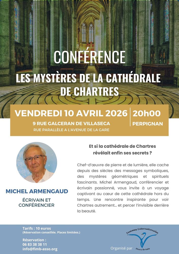 Conf&eacute;rence Michel Armengaud : 
Les myst&egrave;res de la cath&eacute;drale 0 66000 Perpignan