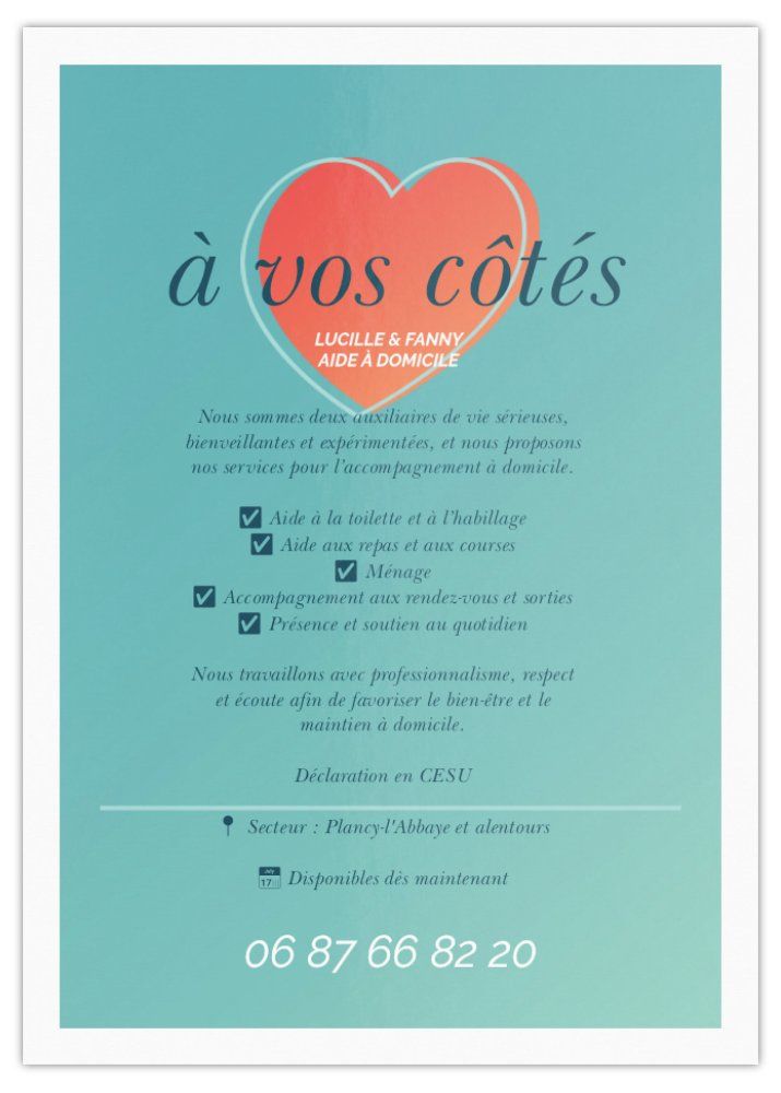 Aide &agrave; domicile 0 10380 Plancy-l'abbaye