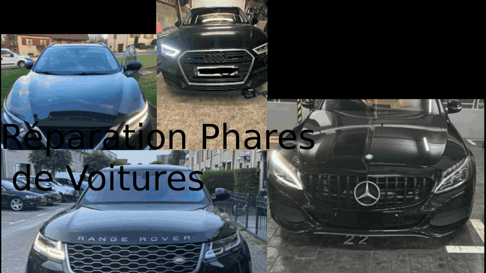 R&eacute;paration Phares de voitures Professionnel. 0 78440 Guitrancourt