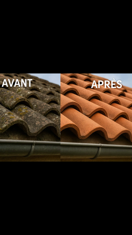 Nettoyage toiture fa&ccedil;ade terrasse vitrages panneaux solaires 0 69150 D�cines-charpieu