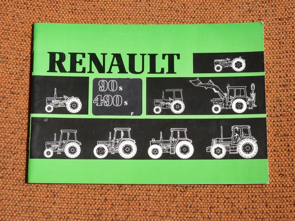 Notice d'utilisation et entretien RENAULT vignes R 90S 30 10290 Marcilly-le-hayer