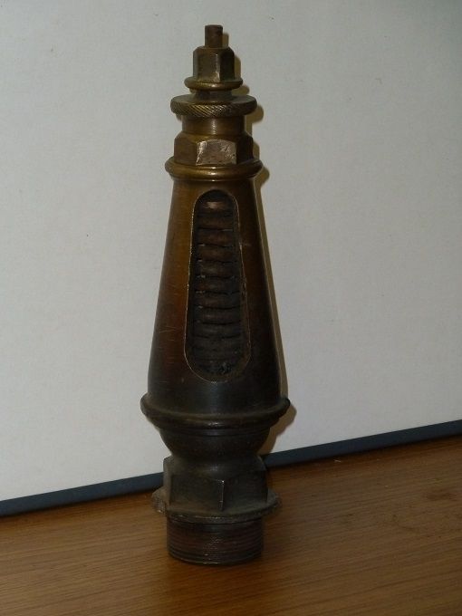 Soupape de s&eacute;curit&eacute; de machine &agrave; vapeur rep A 1111111 10290 Marcilly-le-hayer