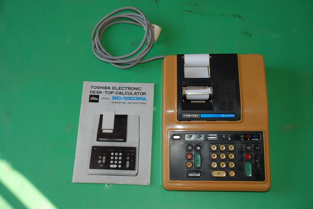 Machine &agrave; calculer TOSHIBA &eacute;lectronique 25 10290 Marcilly-le-hayer