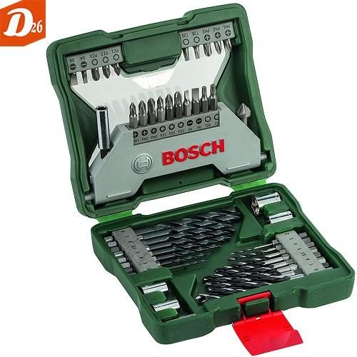 BOSCH Coffret 43 pi&egrave;ces dont Fraise Douilles Porte-embout 21 26290 Les granges-gontardes