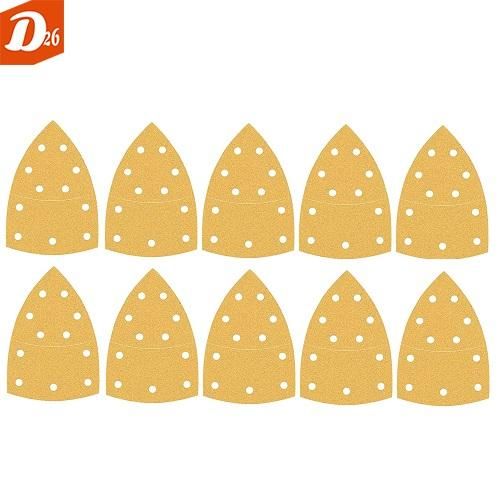 10 feuilles abrasives BOSCH 102x62mm/ 93mm 11 Trous Grain 80 6 26290 Les granges-gontardes