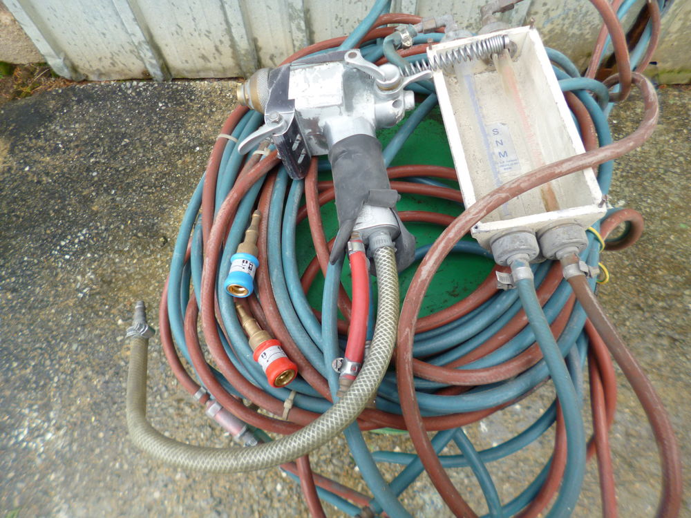 Pistolet de m&eacute;tallisation Z JET oxyg&egrave;ne propane tableau de r 800 22150 H�non