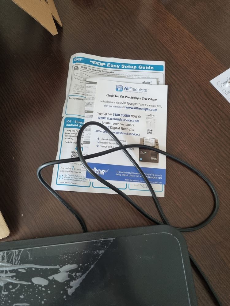 caisse bluthooth avec imprimante et tiroir caisse int&eacute;gr&eacute; 450 95220 Herblay