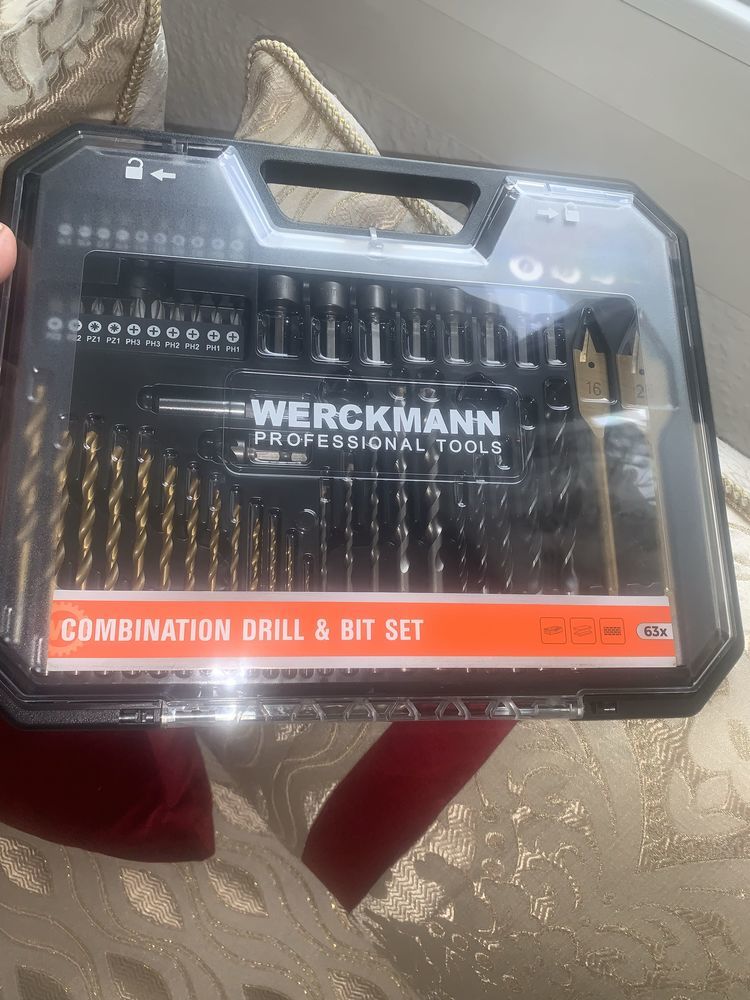 coffret Werckmann  63 pi&egrave;ces   forets et embouts Neufs 30 30000 N�mes