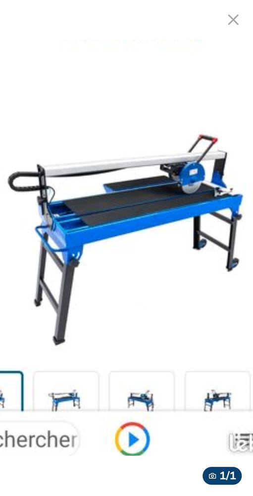 Coupe carrelage a eau , visseuse a choc et scie sabre makit 380 13680 Lan�on-provence