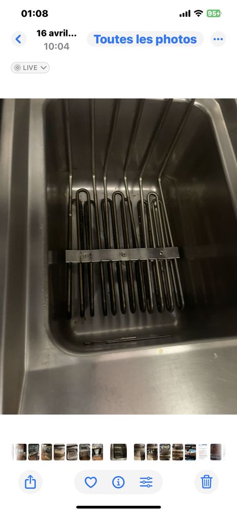 friteuse professionnel &eacute;lectrique 650 40260 Castets